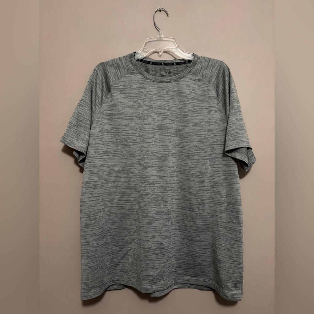 Xersion T-Shirt Men’s Everair Training Tee Gray Size XL